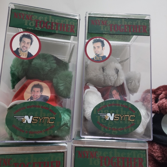 NSync Together Teddy Bear Collection Complete Set - 5 - Picture 5 of 6